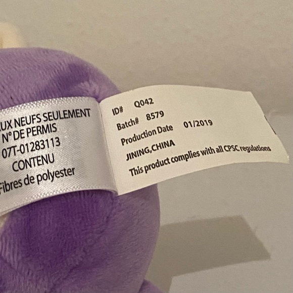 Squishmallows Astrid the Unicorn 3.5” Clip On Stuffed Animal Plush Rare HTF 2019 - Picture 5 of 5